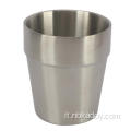 Tazza anti-strato a doppio strato in acciaio inossidabile da 260 ml